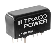 TRACO POWER TMR 12-4812WI Isolated Through Hole DC/DC Converter, ITE, SIP, 4:1, 12 W, 1 Output, 12 V
