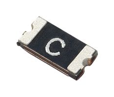 LITTELFUSE 1206L050/24WR Resettable Fuse, PPTC, 1206 (3216 Metric), PolySwitch 1206L Series, 24 VDC, 500 mA, 1 A, 0.1 s