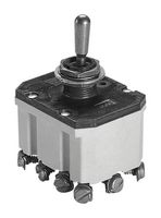 SAFRAN POWER 8532K4 Toggle Switch, On-On, 4PDT, Non Illuminated, 8532 Series, 20 A, Panel Mount