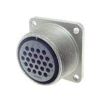 AMPHENOL AEROSPACE MS3102R24-28S Circular Connector, MIL-DTL-5015 Series, MS3102 Series, Box Mount Receptacle, 24 Contacts
