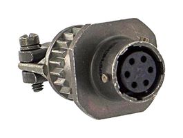 ITT CANNON MS3111F12-10S Circular Connector, MIL-DTL-26482 Series I, MS3111 Series, Cable Mount Receptacle, 10 Contacts