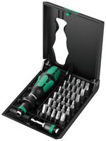 WERA KRAFTFORM KOMPAKT 71 Screwdriver Bit Set, 32 Pieces