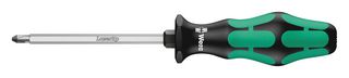WERA 008752 Phillips Screwdriver, Hex Blade, #2 Tip, 100 mm Blade Length, 205 mm Overall Length