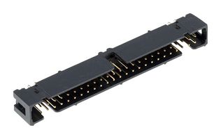 3M N2514-5002RB-WD Pin Header, Wire-to-Board, 2.54 mm, 2 Rows, 14 Contacts, Through Hole Right Angle, 2500 Series
