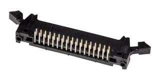 3M N3431-5202RB Pin Header, Wire-to-Board, 2.54 mm, 2 Rows, 34 Contacts, Through Hole Right Angle, 3000 Series