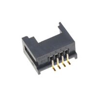 3M 37204-12E0-004-PL PCB Receptacle, Wire-to-Board, 2 mm, 1 Rows, 4 Contacts, Surface Mount Right Angle