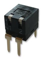 OMRON ELECTRONIC COMPONENTS A6TR-2104 Interruptor DIP / SIP, Bajo Perfil, 2 Circuitos, Tecla de Piano, Through Hole, SPST, 24 V, 25 mA