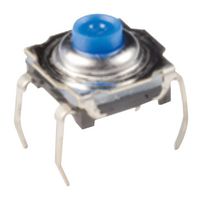 C&K COMPONENTS KSA0M512 LFT Interruptor Táctil, KSA Series, Accionamiento superior, Through Hole, Botón Redondo, 5 N