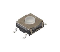 C&K COMPONENTS KSC223G LFG Interruptor Táctil, KSC Series, Accionamiento superior, Surface Mount, Botón Redondo, 200 gf