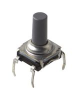 C&K COMPONENTS KSL0M211 LFTR Tactile Switch, SPST-NO, KSL Series, Top Actuated, Through Hole, Round Button, 1.3 N, 50mA at 32VDC
