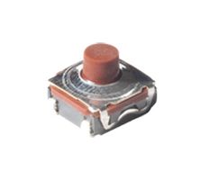 C&K COMPONENTS KST241J LFS Tactile Switch, KST Series, Top Actuated, Surface Mount, Round Button, 350 gf, 50mA at 32VDC