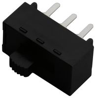 C&K COMPONENTS L102011MS02Q Slide Switch, SPDT, Push-Pull, Through Hole, L Series, 4 A, 125 V