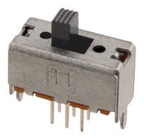 C&K COMPONENTS OS202011MV4QN1 Slide Switch, DPDT, On-On, Through Hole, OS Series, 100 mA