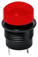 C&K COMPONENTS PNP8S3T2C03QE Industrial Pushbutton Switch, PNP Series, 12.3 mm, SPDT, Momentary, Round, Red