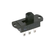 C&K COMPONENTS S202121SS03Q Slide Switch, DPDT, On-On, Panel Mount, S Series, 6 A, 250 V