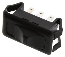 C&K COMPONENTS S802C21S207Q Slide Switch, DPDT, On-On, Panel Mount, S Series, 15 A, 125 V