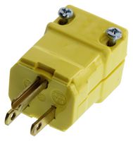 HUBBELL WIRING DEVICES HBL5965VY Power Entry Connector, 2P3W Grounding, NEMA 5-15, Power Entry, 15 A, Yellow, Nylon (Polyamide) Body