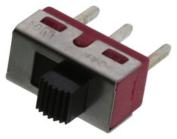 C&K COMPONENTS 1101M2S2CQE2 Interruptor (Switch) Deslizable, Miniatura, SPDT, Encendido-Nada-Encendido, Through Hole