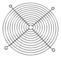 ORION FANS G200-12 Fan Finger Guard, Steel - Wire Form, 200mm Axial Fans, 147 mm, Bright Nickel Chrome