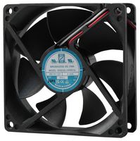 ORION FANS OD9225-24LB Ventilador axial de CD, 24 V, Cuadrado, 92 mm, 25 mm, Rodamiento de bolas, 35.3 CFM