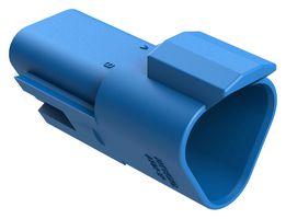 AMPHENOL SINE/TUCHEL AT04-3P-BLU Automotive Connector Housing, AT Series, Receptacle, 3 Positions