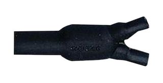 TE CONNECTIVITY - RAYCHEM 381A301-71/42-0 Heat Shrink Boot, Molded Adhesive Lined, Y Transition, 0.78 ", 19.8 mm, Black, 1.6 ", 40.64 mm