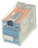 TURCK C7-A20DX/012VDC Relevador de Potencia, DPDT, 12 VDC, 10 A, Serie C7-A20, Hembra