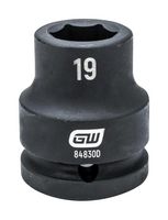 GEARWRENCH 84838 Impact Socket, 6 Point, 3/4" Drive, 27 mm AF, 1.968" L