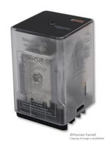 SCHNEIDER ELECTRIC/LEGACY RELAY 788XBXR69C-24D Power Relay, DPDT, 24 VDC, 3 A, 788 Series, Socket