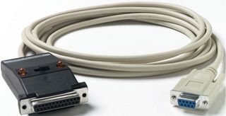 SMART CABLE SC845 Computer Cable, D Sub 25 Position Receptacle, RJ45 Plug, 10 ft, 3 m, Yellow