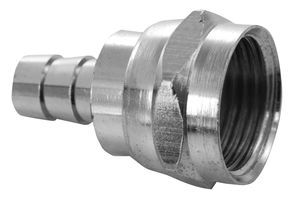MULTICOMP SPC15212 RF / Coaxial Connector, F Coaxial, Straight Plug, Crimp, RG59, Brass