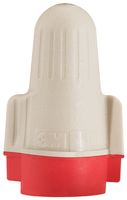 3M TR+BOX Closed End Splice, TR Series, Crimp, 22 AWG, 8 AWG, Tan, Red