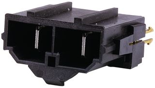 MOLEX 42819-2232 Rectangular Connector, 2 Contacts, Header, 10 mm, Through Hole, 1 Row