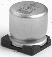 VISHAY MAL215097401E3 SMD Aluminum Electrolytic Capacitor, Radial Can - SMD, 680 µF, 10 V, 2000 hours @ 85°C, Polar