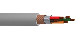 BELDEN 76312WS 008100 Multiconductor Cable, MachFlex Data, Shielded, 12 Conductor, 22 AWG, 0.38 mm², 100 ft, 30.5 m