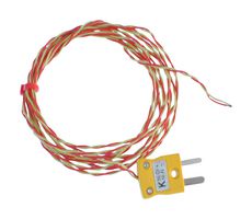 LABFACILITY XF-1165-FAR Thermocouple, Miniature Plug, ANSI, K, -75 °C, 250 °C, 16.4 ft, 5 m