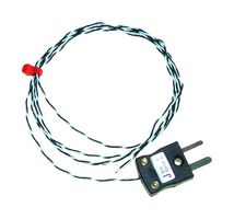 LABFACILITY XF-1229-FAR Termopar, Plug Miniatura, IEC, J, -75 °C, 250 °C, 6.6 ft, 2 m