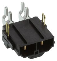 MOLEX 42820-2223 Pin Header, Wire-to-Board, 10 mm, 1 Rows, 2 Contacts, Through Hole Right Angle
