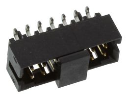 MOLEX 87832-1422 Pin Header, Board-to-Board, Wire-to-Board, 2 mm, 2 Rows, 14 Contacts, Surface Mount Straight