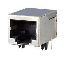 METZ CONNECT AJT65B8814 Modular Connector, RJ45 Jack, 1 x 1 (Port), 8P8C, Through Hole Mount