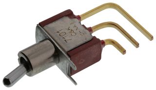 C&K COMPONENTS 8125SD9AV2BE Industrial Pushbutton Switch, 8020 Series, SPDT, On-(On), Plunger, White