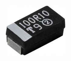 VISHAY TR3D107M010C0065 Capacitor de Tantalio de Montaje SMT, 100 µF, 10 V, 2917 [7343 Métrico], ± 20%, 0.065 ohm, D
