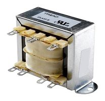 TRIAD MAGNETICS FD6-120 Chassis Mount Transformer, Split Bobbin, 115V, 230V, 120V, 30 VA, 50Hz / 60Hz