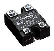 SENSATA/CRYDOM H12D4890 Solid State Relay, SPST-NO, 90 A, 530 VAC, Panel Mount, Screw, Zero Crossing