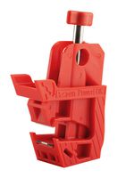 PANDUIT PSL-PCBNT Lockout, Circuit Breaker, Nylon, Red, PSL Series