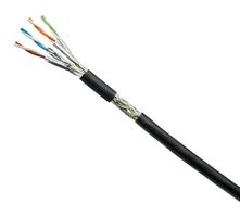 PANDUIT PSMD7004BL-LED Networking Cable, Shielded, Cat7, 22 AWG, 1640.42 ft, 500 m