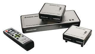 IOGEAR GWHDMS52MBK2 Extender, HDMI Wireless Video 5x2 Matrix PRO, Long Range, 1080p Resolution, with 2 Receivers