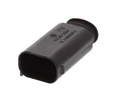 AMP - TE CONNECTIVITY 1-967584-1 Connector Housing, MQS Series, Plug, 4 Positions, 2.54 mm, AMP MQS Series Pin Contacts