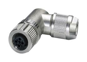 PHOENIX CONTACT 1424685 Sensor Connector, PROFINET CAT5 Series, M12, Female, 4 Positions, Screw Socket