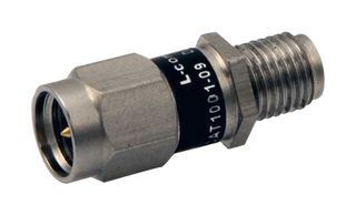 L-COM LCAT1001-09 RF Attenuator, 2W/9dB, SMA Plug-Jack, 50 Ohm